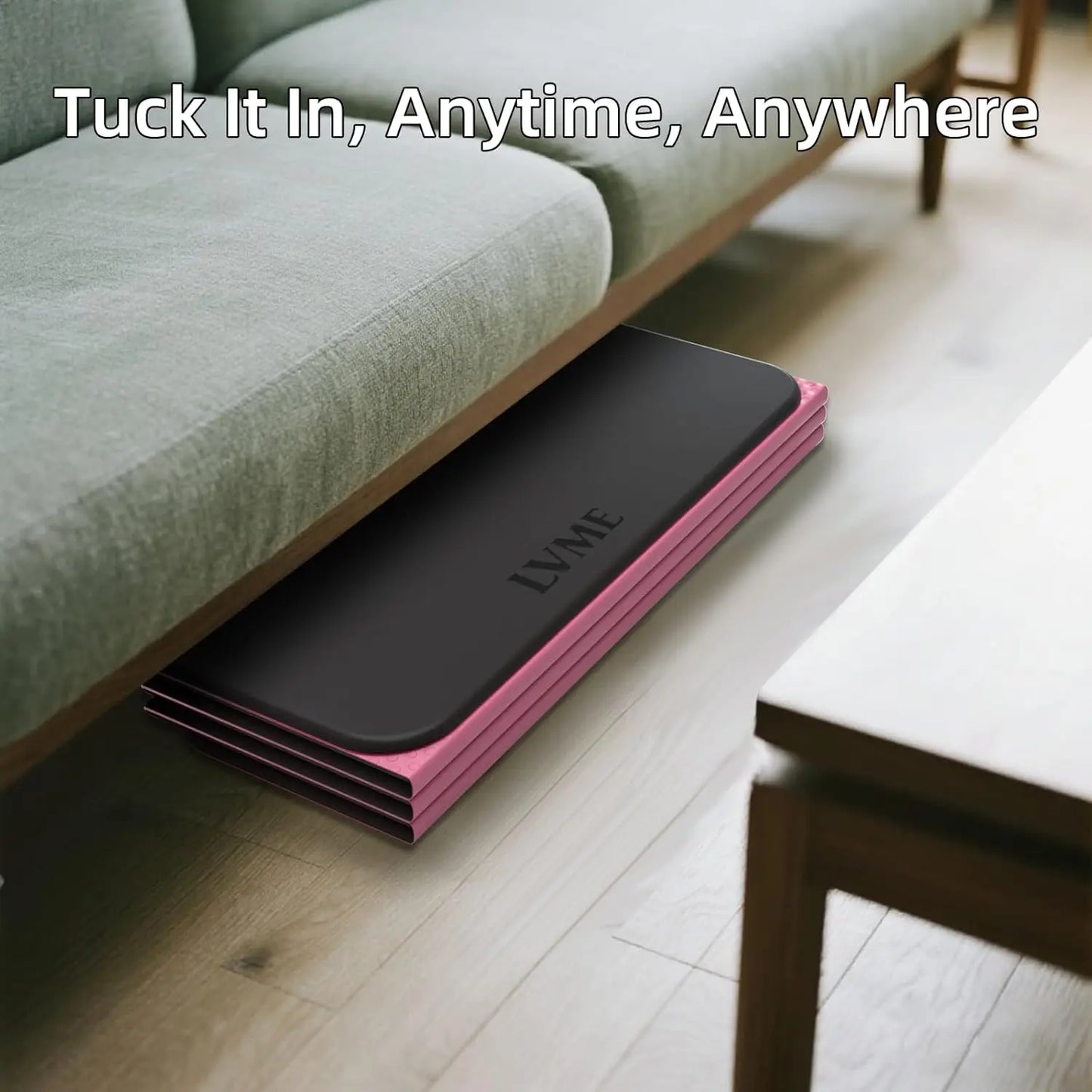 Foldable Yoga Mat Non Slip TPE SGS Certified For Travel
