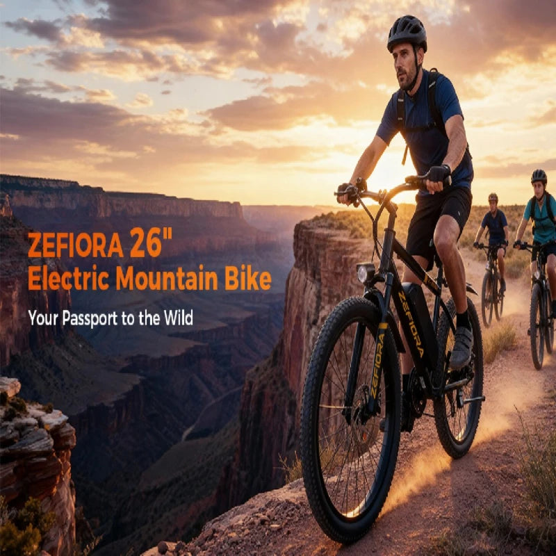 ZEFIORA M10 Mountain Electric Bike for Adults With Alpine Performance
