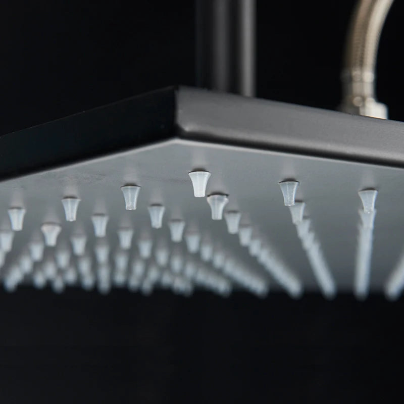 Shinesia LED Ceiling Mounted Shower System Rainfall