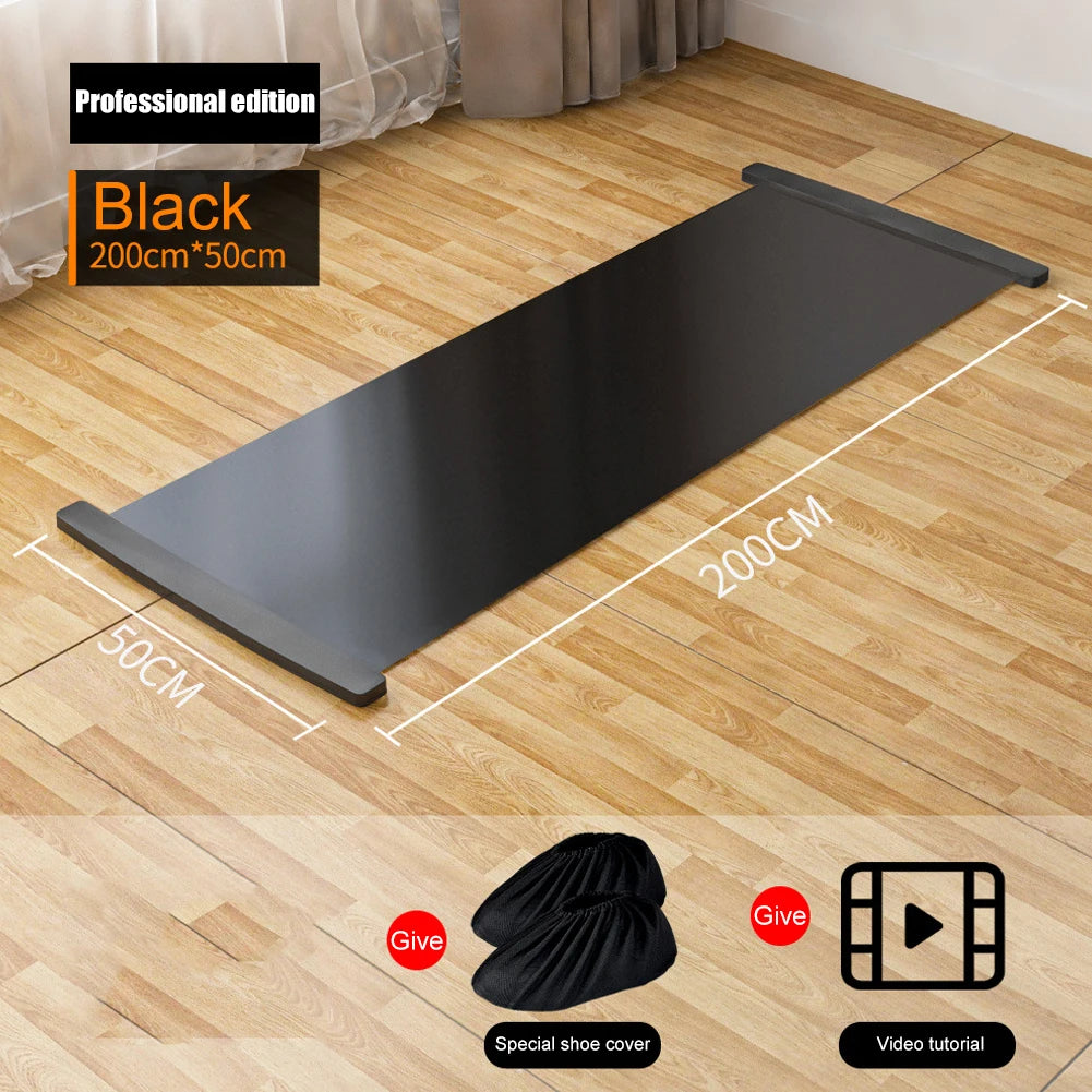 Yoga Sliding Mat Indoor Fitness Sliding Training Board