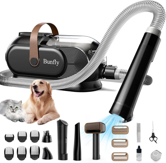 Pet Grooming Vacuum Kit With 13000kPa Suction For Home