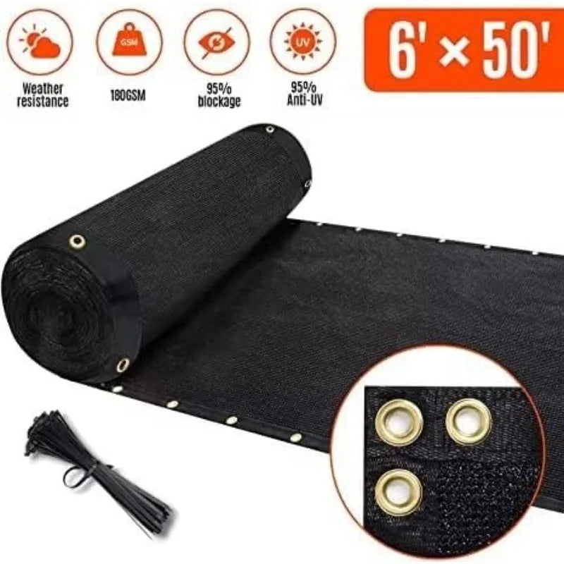 Heavy Duty Fence Cover Privacy Screen For Garden And Backyard