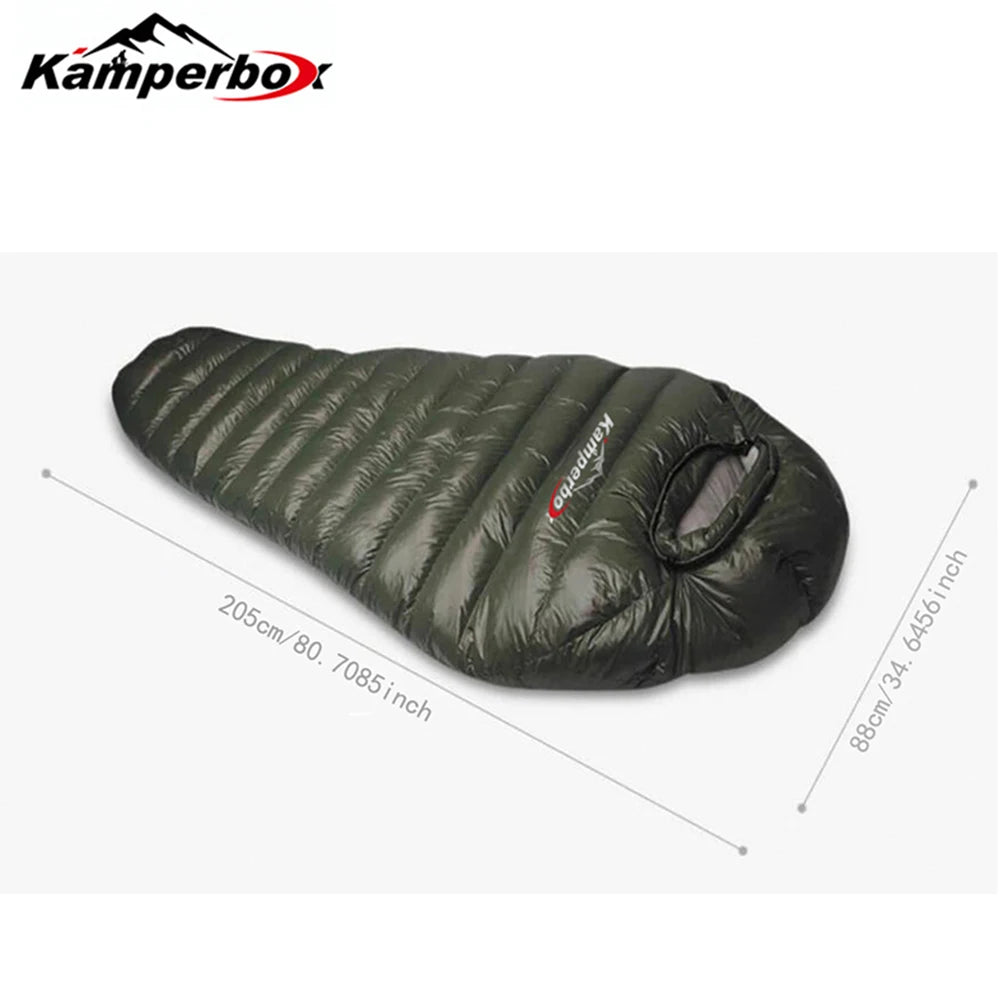 Kamperbox Outdoor Down Sleeping Bag For Winter Camping