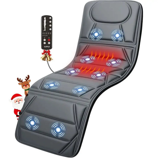 Massage Pad With Heat And Ten Motor Vibration For Relief