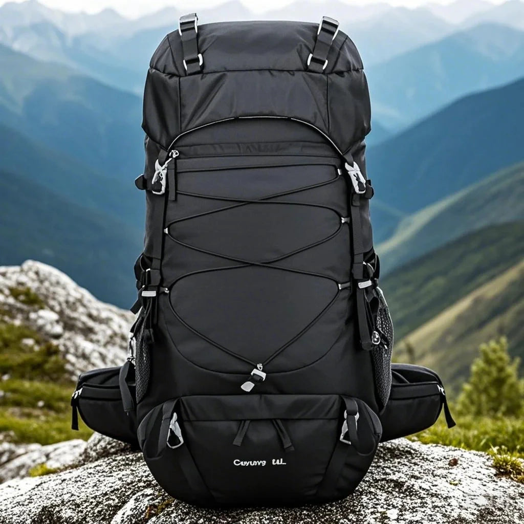 NONEDropshipping Men's Waterproof Hiking Backpack for Camping Trekking