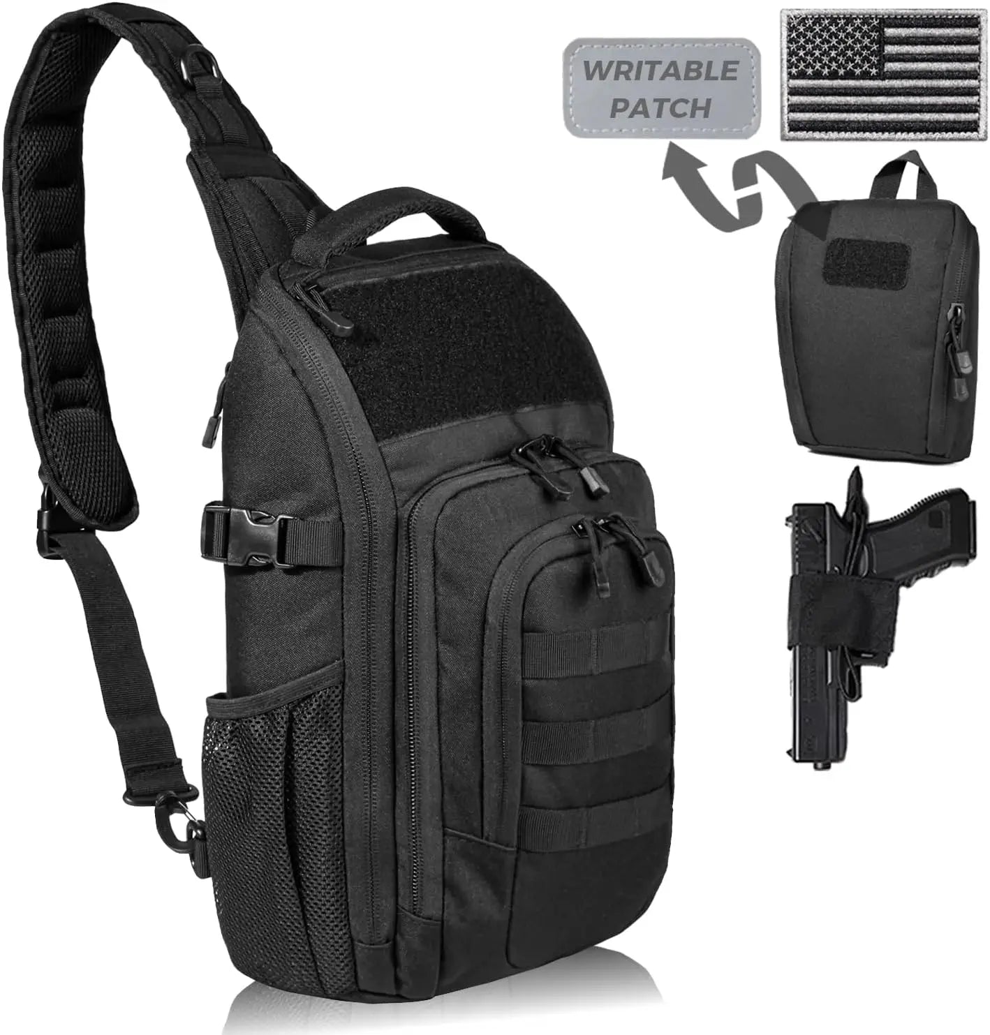 XMSJ DBTAC Tactical EDC Backpack For Everyday Carry And Travel