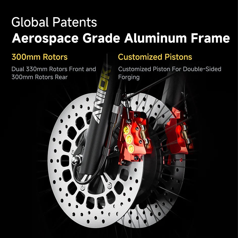 Electric Bike 6000W AWD Fat Tire High Torque Performance