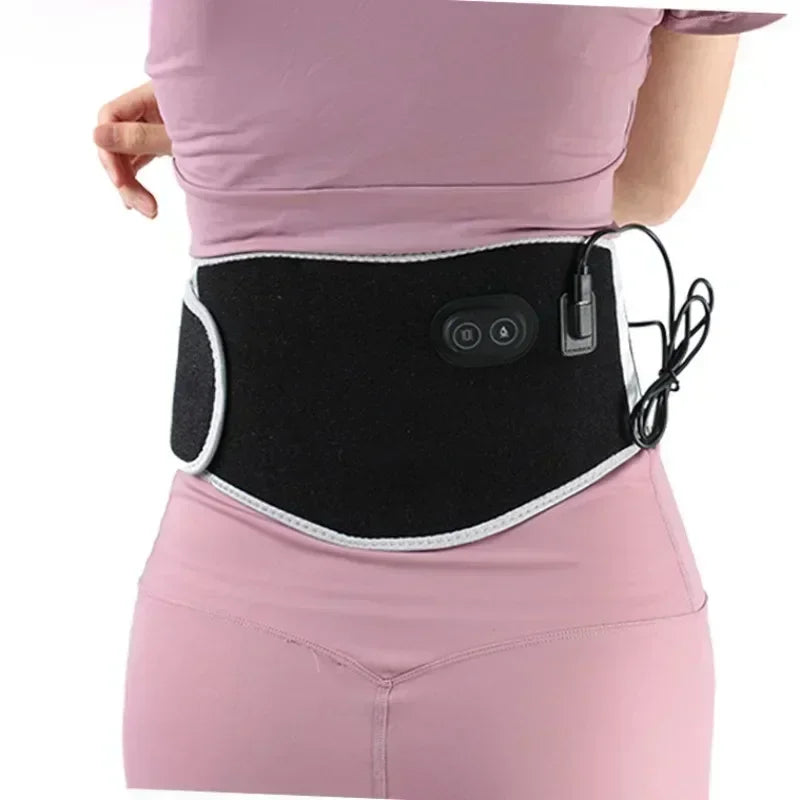 USB Electric Heating Waist Warmer Back Pad For Support