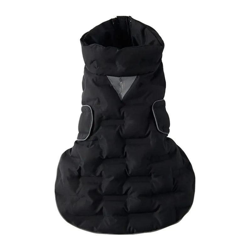 Windproof and Warm Dog Coat Comfortable and Soft  Dog Jacket Cold and Wind-resistant Down-like Cotton-padded Dog Apparel