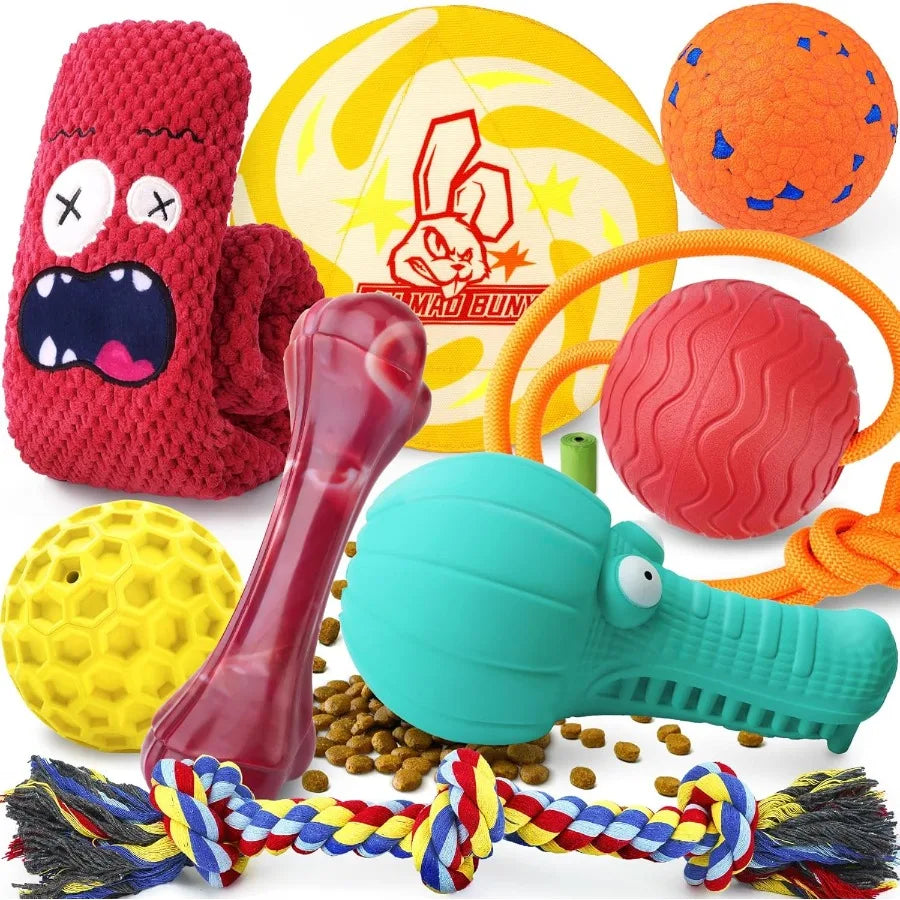 Indestructible Dog Chew Toys For Aggressive Chewers Tug Rope