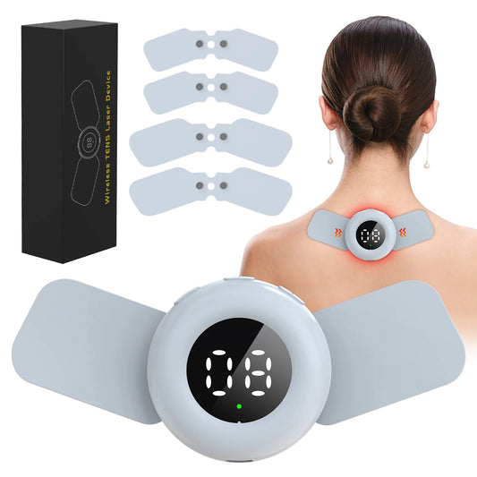 KTSDropshipping Tens Muscle Stimulator With Near Infrared EMS Therapy