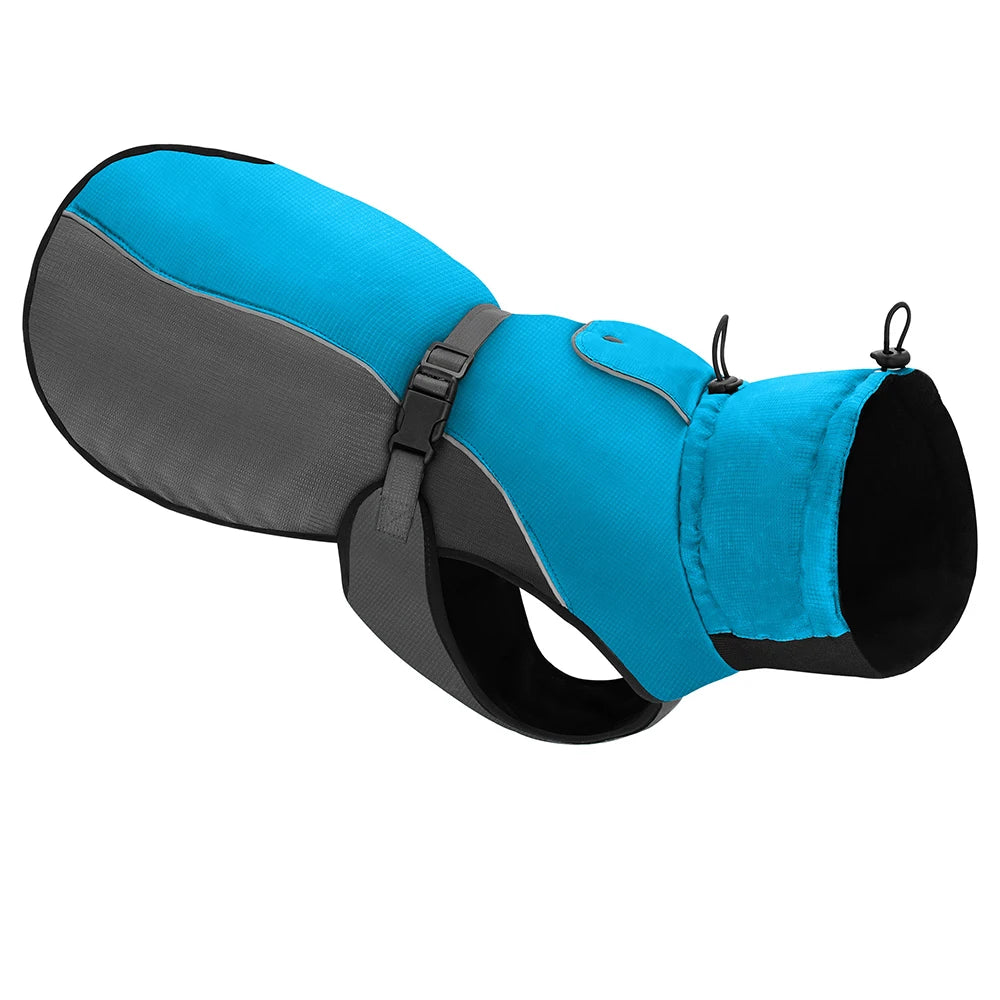 Waterproof Big Dog Coat Jacket Reflective Raincoat For Dogs