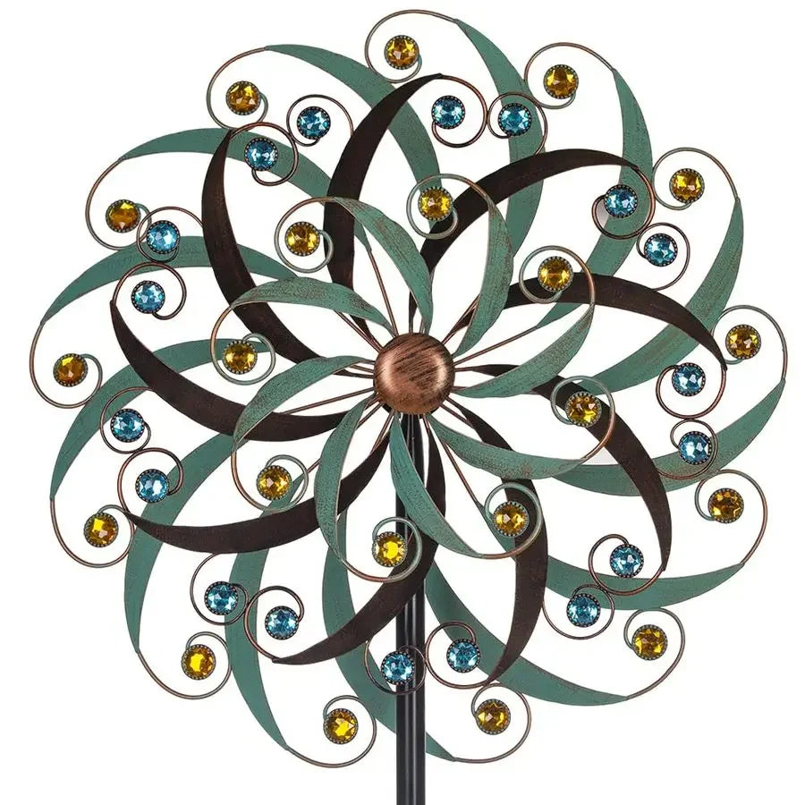 Large Metal Wind Spinners for Outdoor, Metal Yard Art Wind Sculptures amp Spinners for Yard and Garden Decorations 20x80 Inches