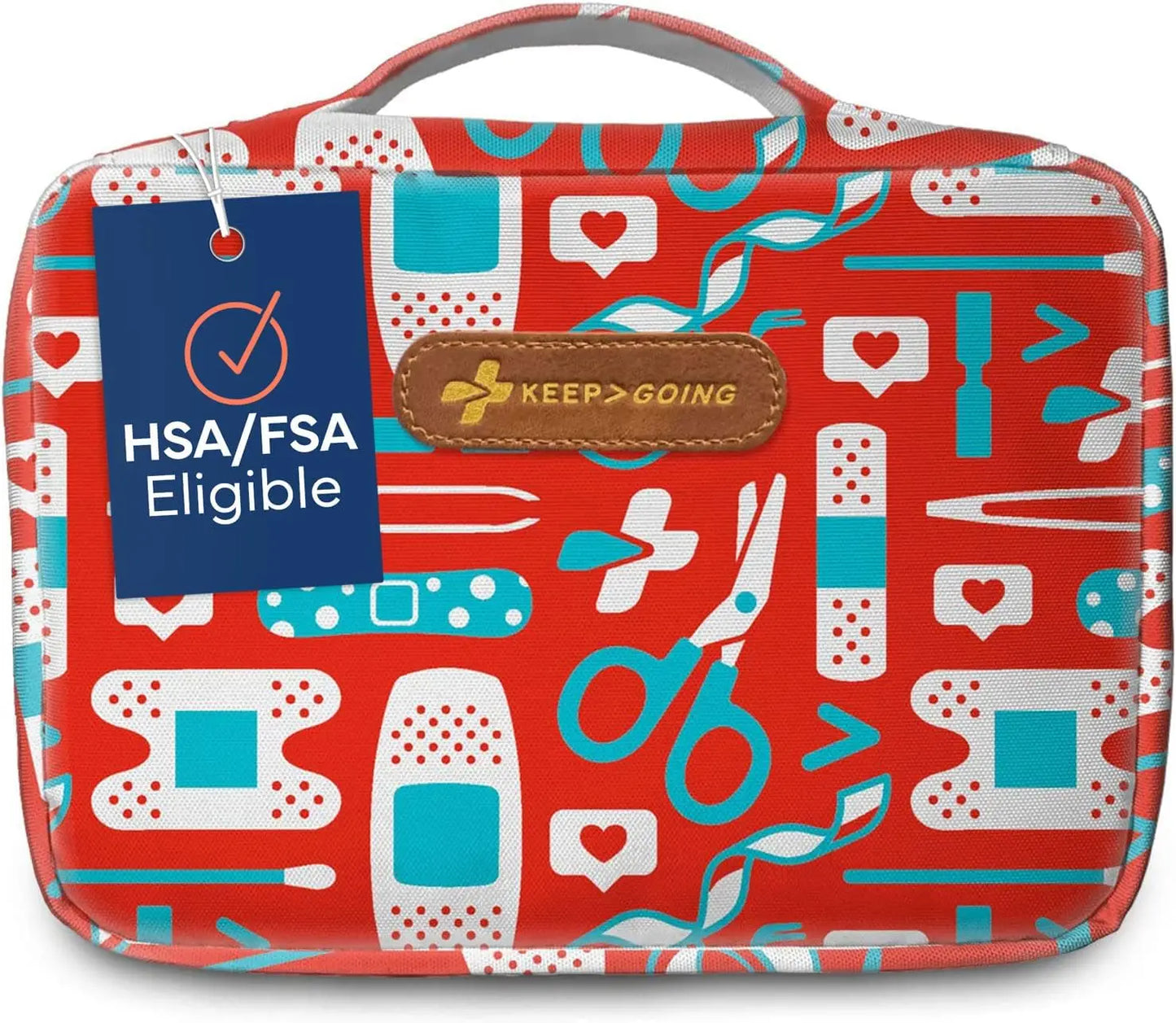 First Aid Kit for Kids Travel With Latex Free Bandages