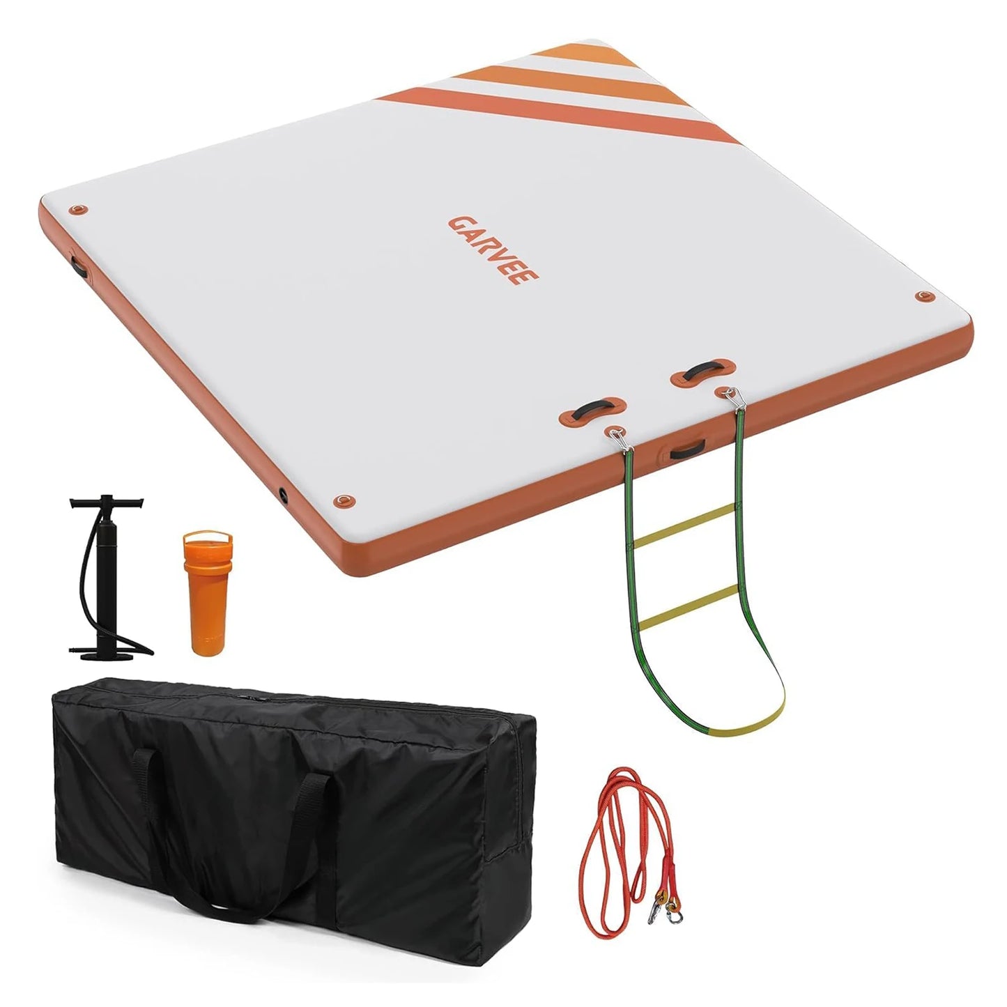 Inflatable Floating Dock Swim Platform for Lakes and Beaches