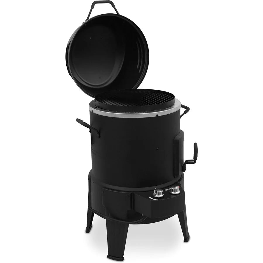 Charbroil The Big Easy TRUInfrared 3in1 Smoker Roaster Gas Grill Black 14101550