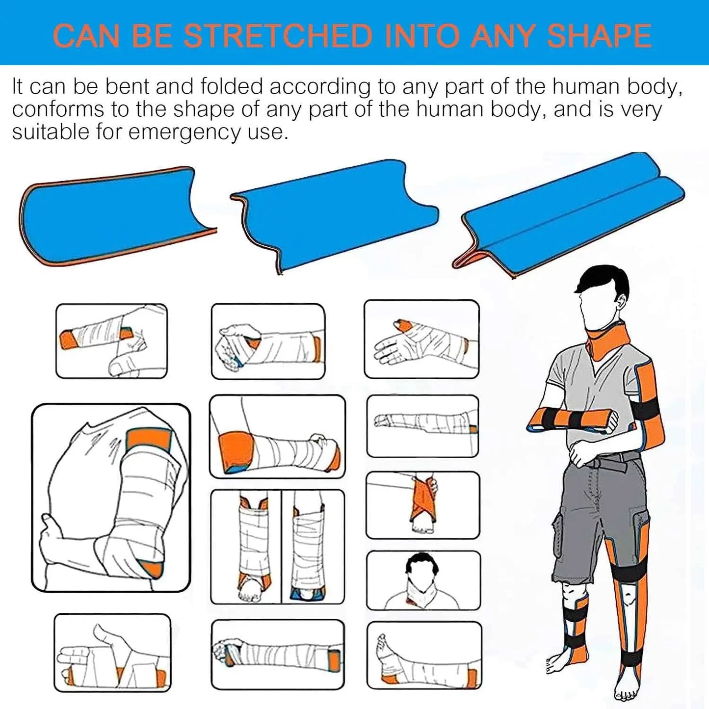 74 Piece Ifak Trauma Kit Upgrade Tactical First Aid Supplies with Molle Pouch Rip Away for Survival Camping