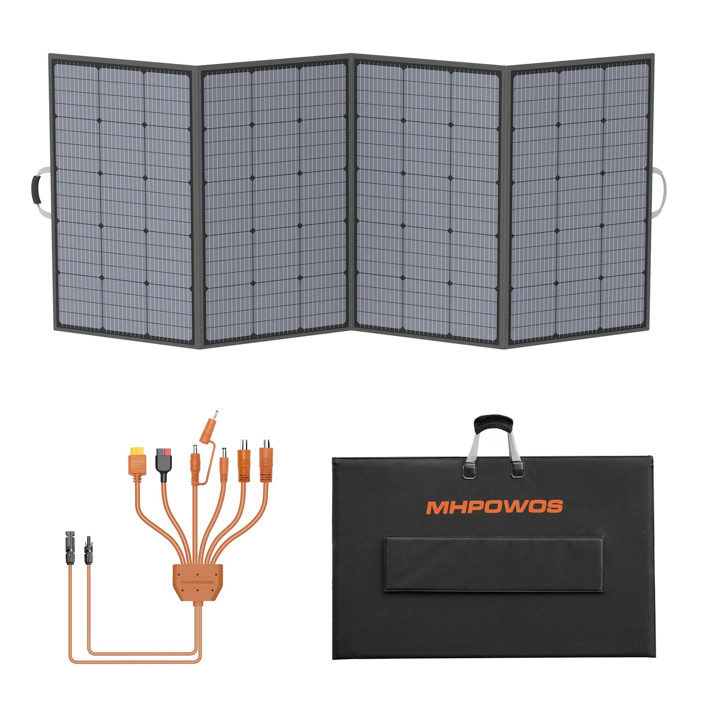 MHPOWOS 400W Portable Solar Panel Foldable Charger