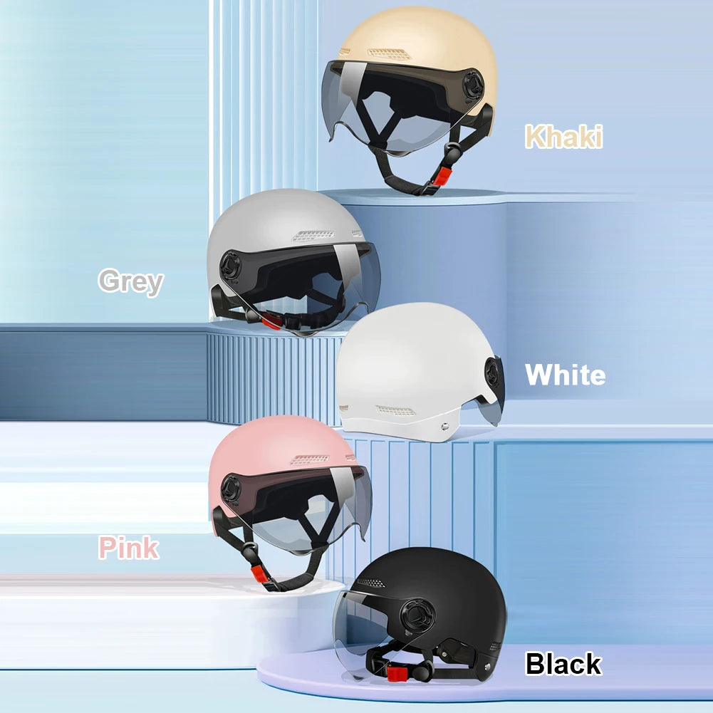 Alloet Electric Bike Helmet Adjustable Lightweight Cycling Safety Helmet