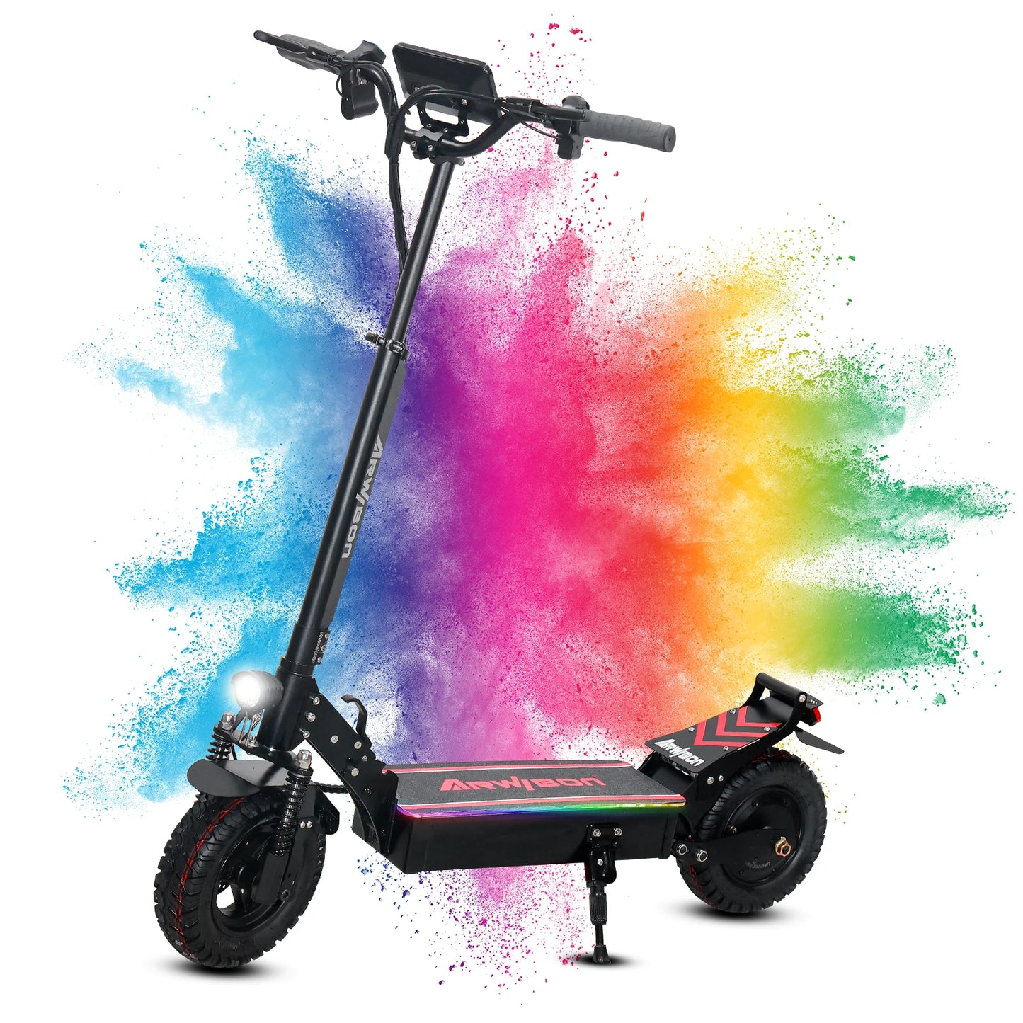 Arwibon Q30 2500W Electric Scooter Folding 30 MPH Off Road EScooter