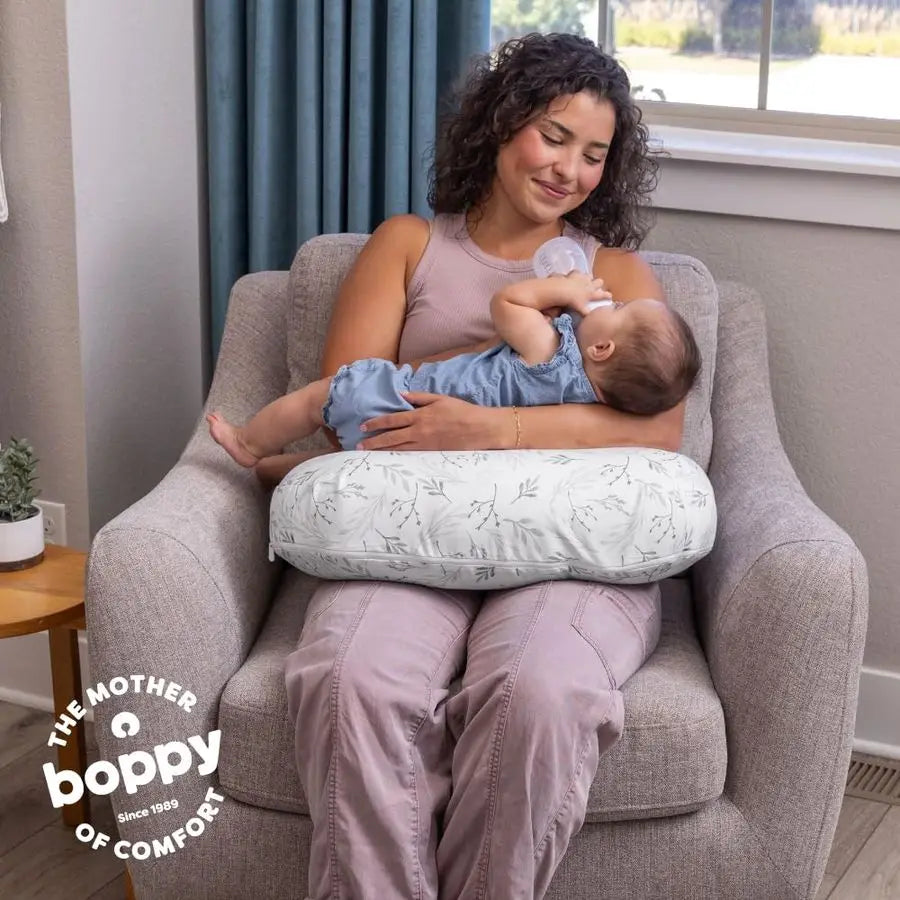 Ergonomic Nursing Pillow UShaped for Bottle and Breastfeeding Support