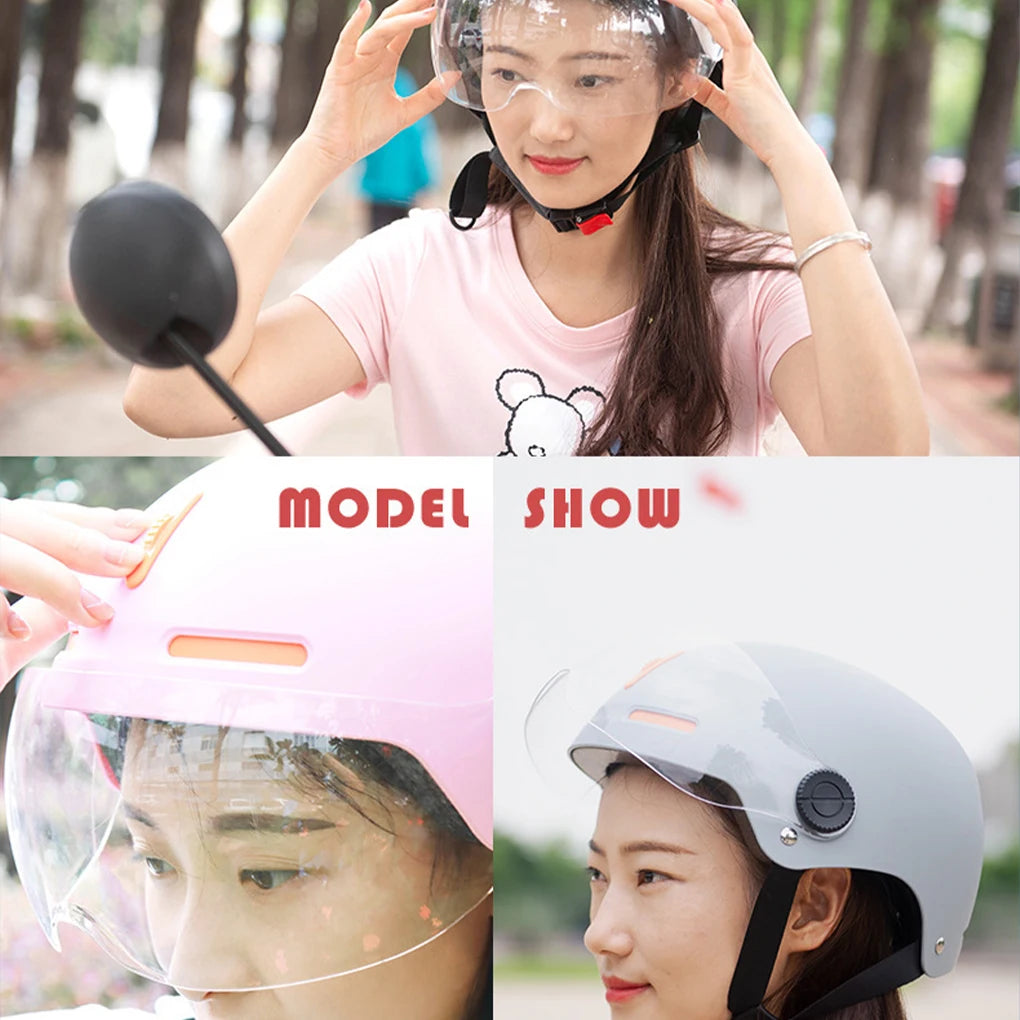 ABS Electric Bike Helmet Fall And Pressure Resistant