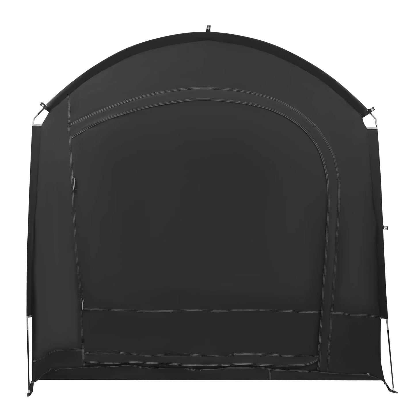Bike Storage Shed for 1-4 Bikes Portable Waterproof Bicycle Shelter Tent 220x150x185cm 210D Oxford Cloth Foldable Sunshade Cover