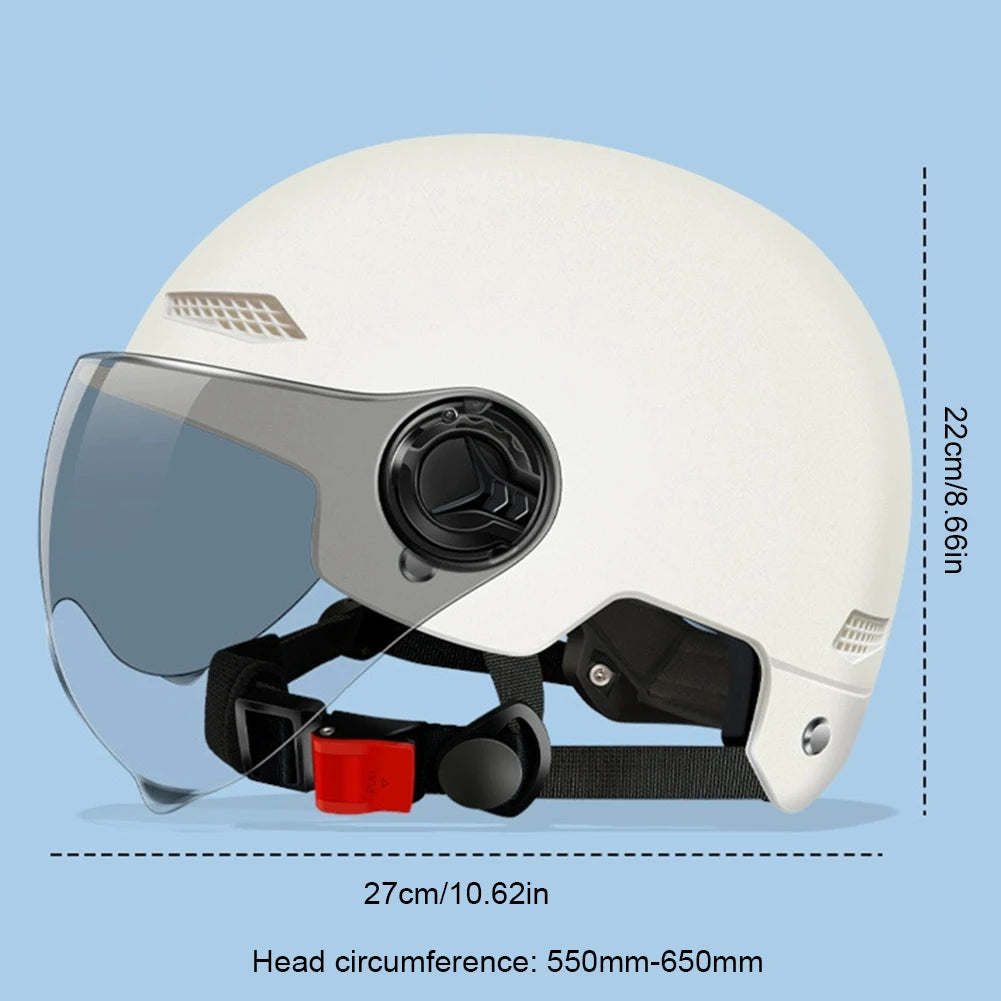 Alloet Electric Bike Helmet Adjustable Lightweight Cycling Safety Helmet