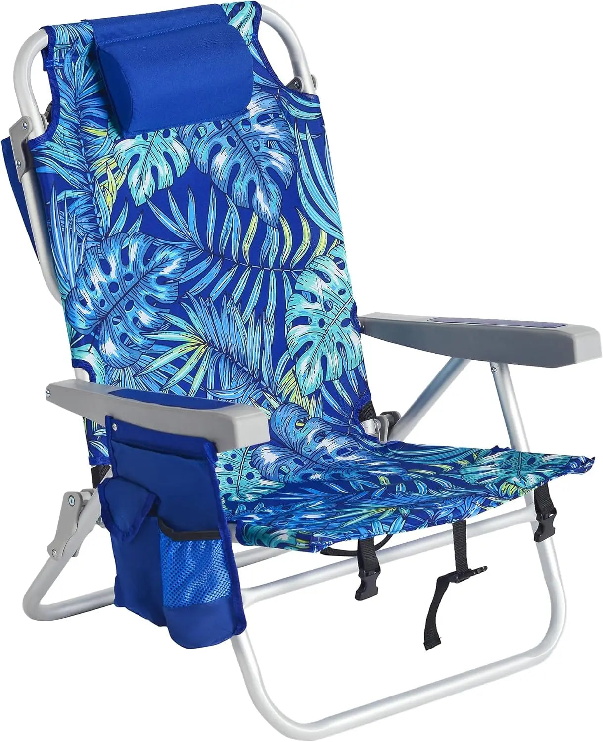 CQ Beach Chair Portable Folding Backpack With Cooler