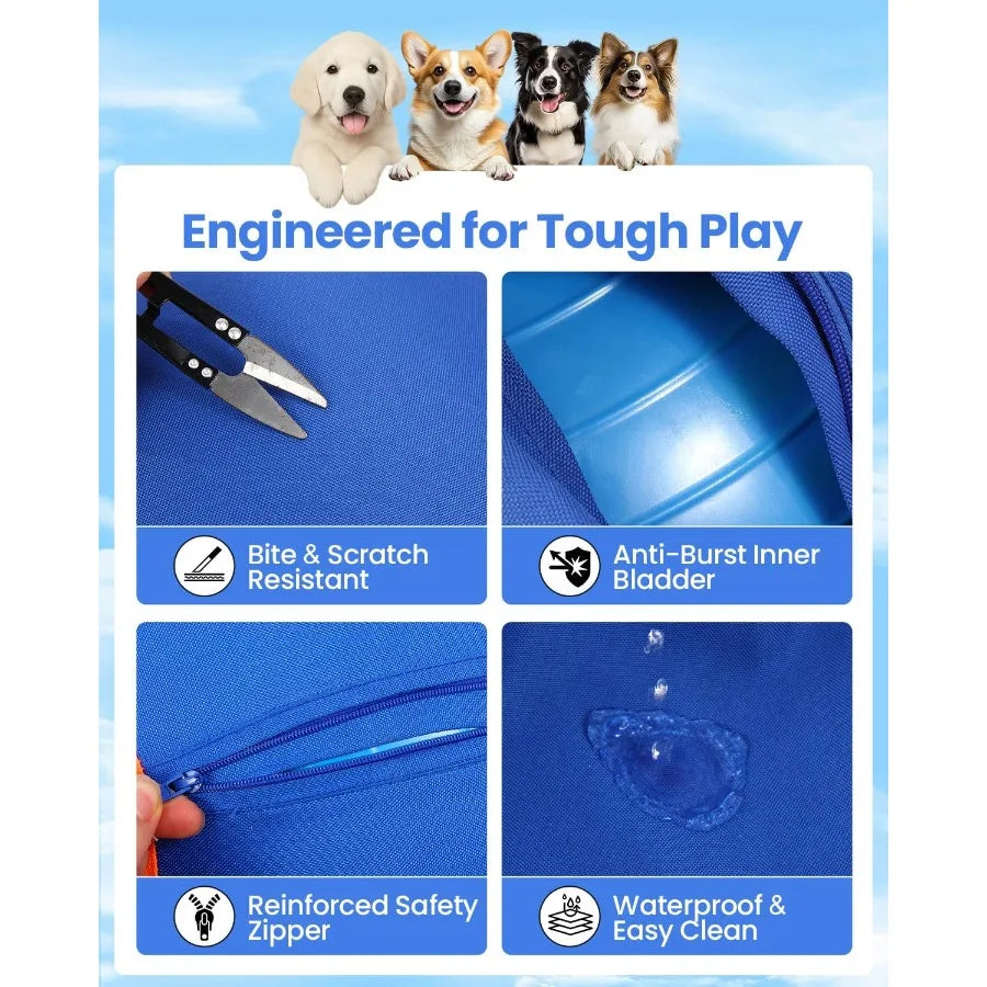 Giant Herding Ball for Dogs Inflatable Heavy Duty Ox Cover