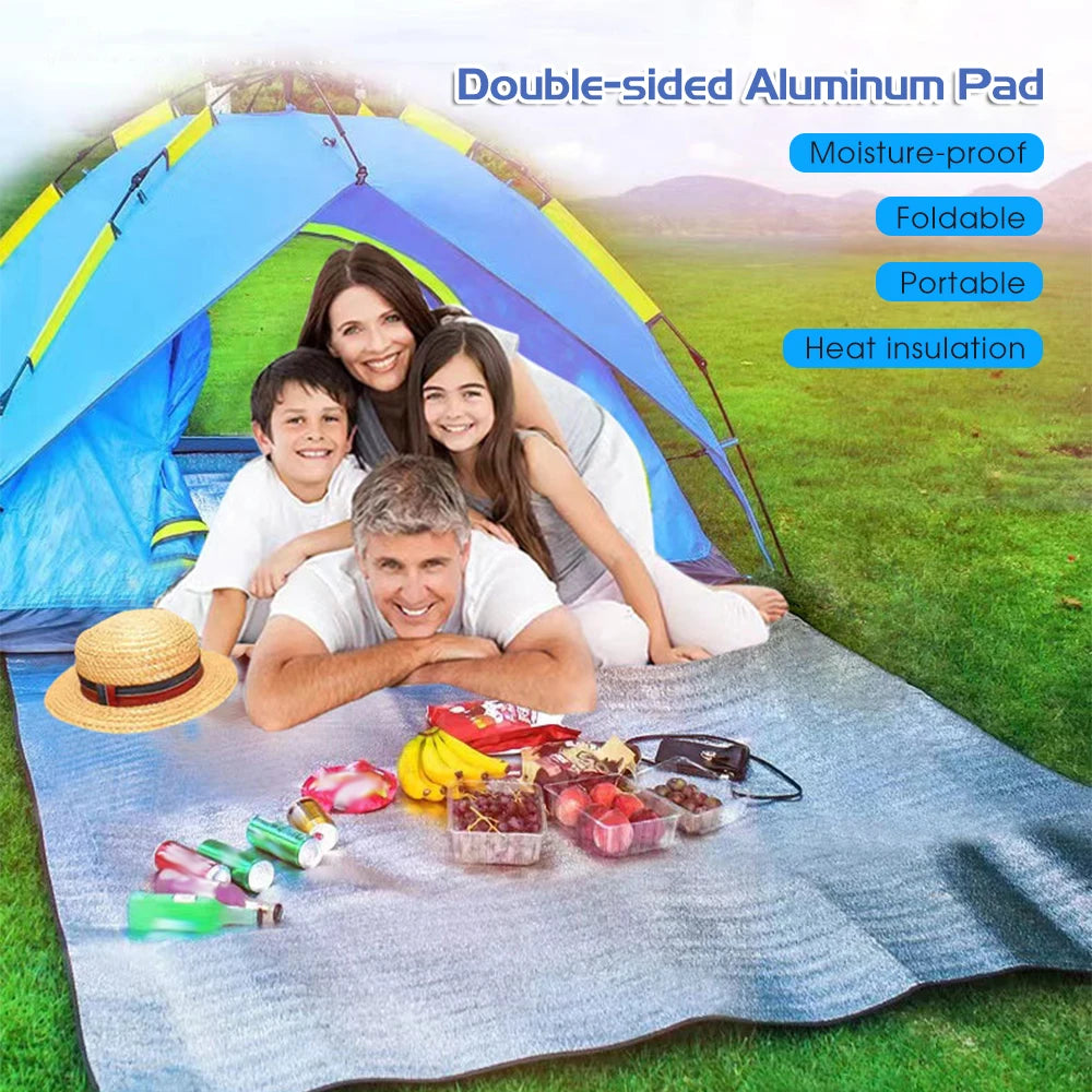 Ultralight Waterproof Camping Mat And Picnic Blanket For Outdoors