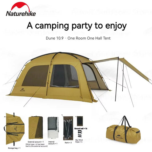 Naturehike Dunes Dome Tent 4-Season Waterproof Outdoor
