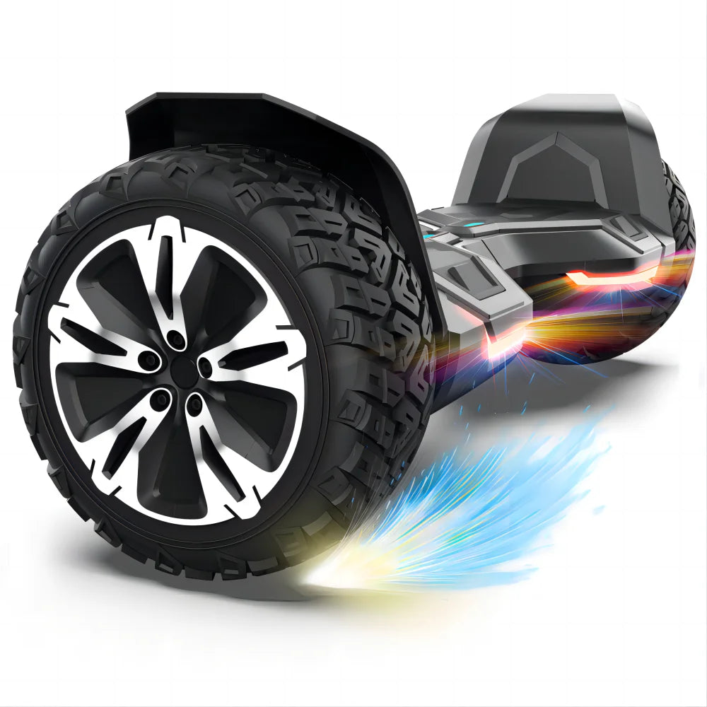 All Terrain Hoverboard UL2272 Certified Bluetooth Speakers LED Lights
