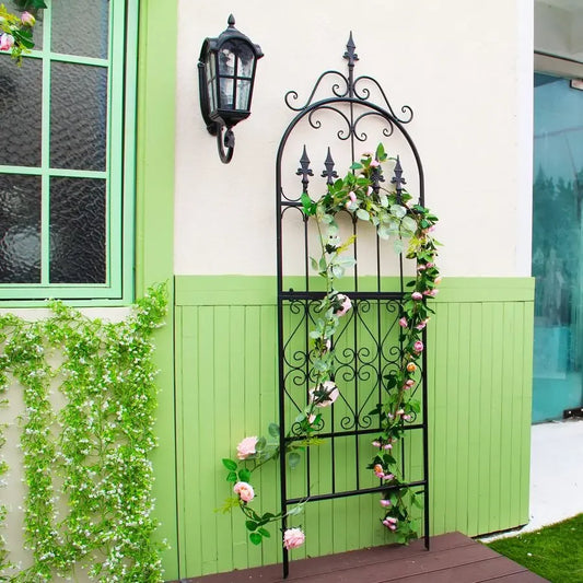 Trellis 70H x 21.7W for Climbing Plants Heavy Duty Garden Trellises Metal Iron Wire Vine Flower Trellis for Rustproof Outdoor C