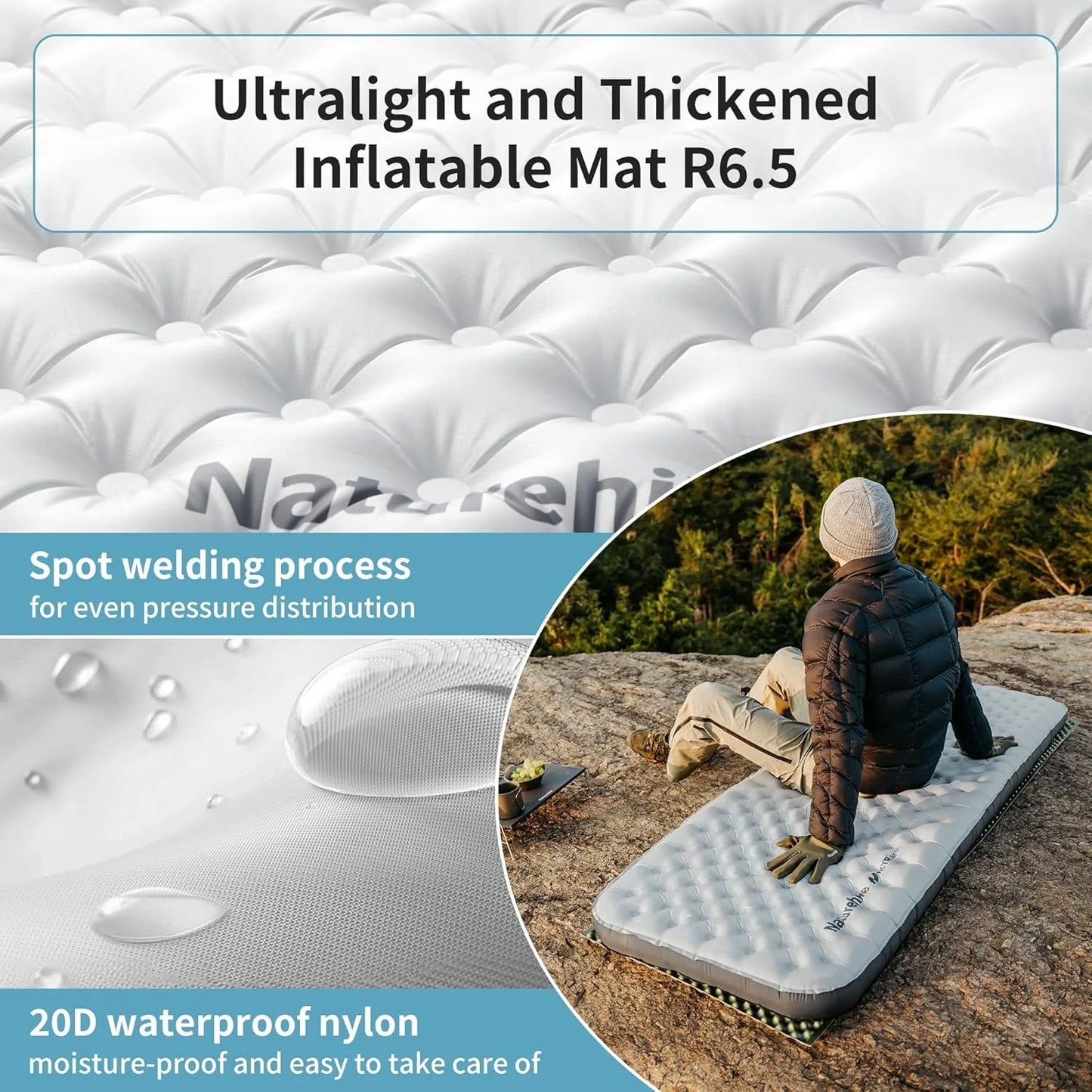 Naturehike R6.5 Ultralight Air Mattress for Camping