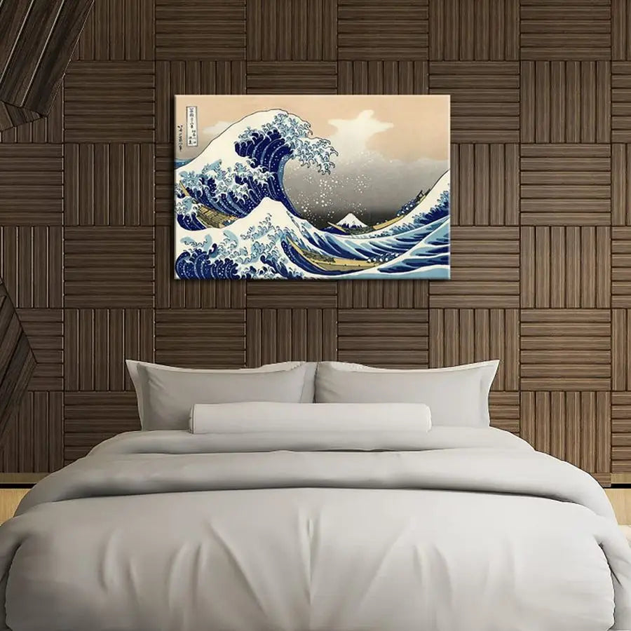 Great Wave Kanagawa Giclee Canvas Print by Hokusai