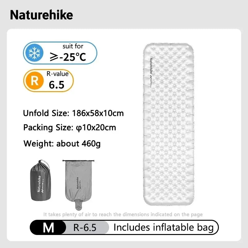 Naturehike R6.5 Ultralight Air Mattress for Camping