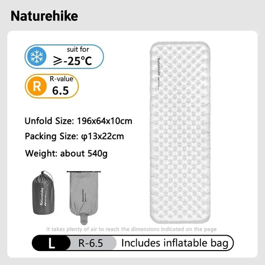 Naturehike R6.5 Ultralight Air Mattress for Camping