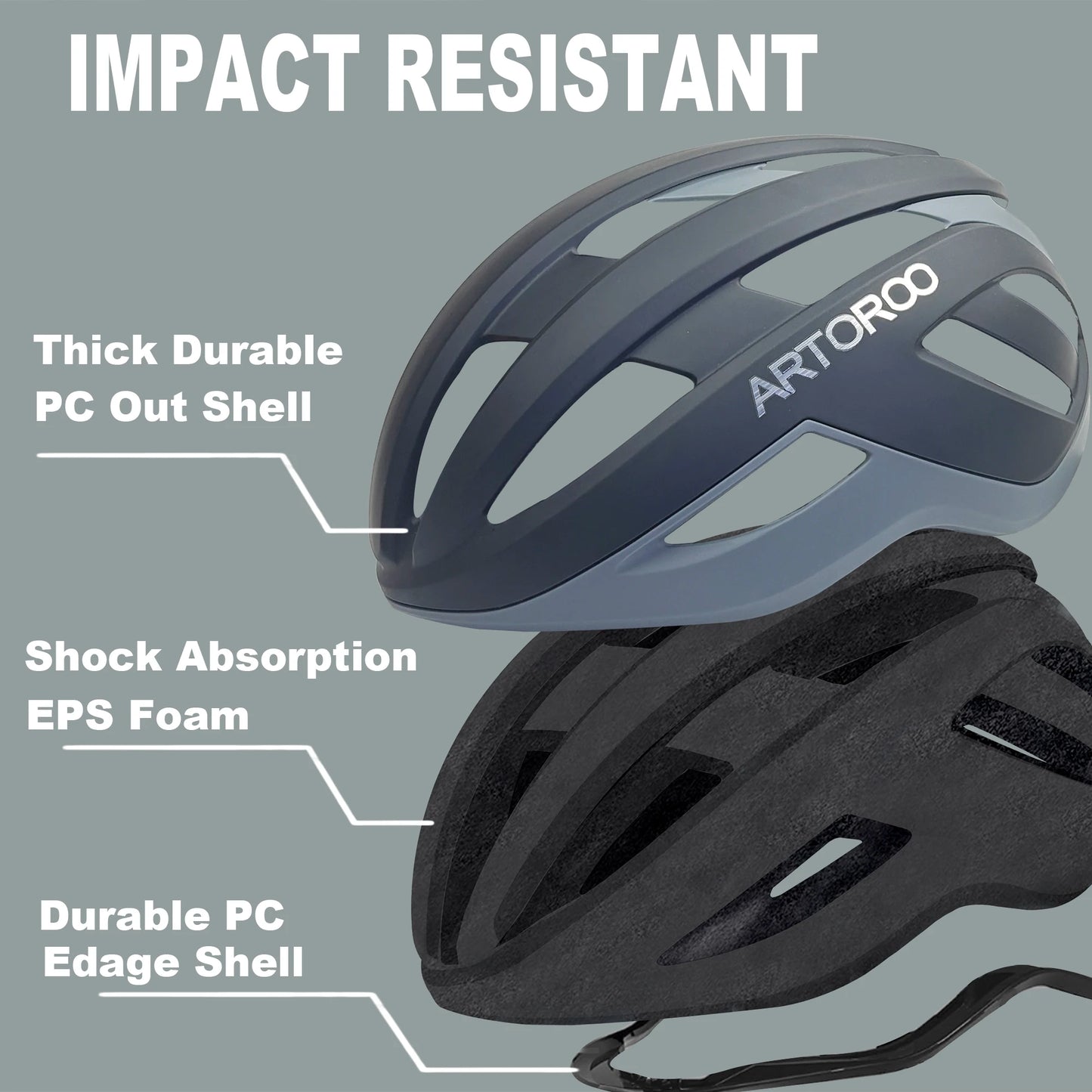 ARTOROO Ultralight Road Bike Helmet For Adults Men Women Cycling