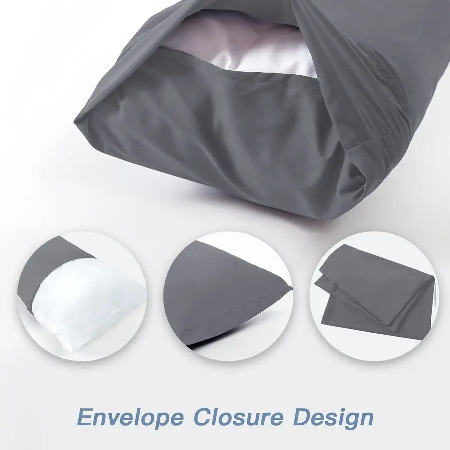 Luxury Full Body Pillow Insert With Fiber Cover For Sleeping