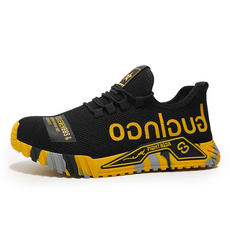 NONE Soft Sole Anti Smash Puncture Safety Shoes
