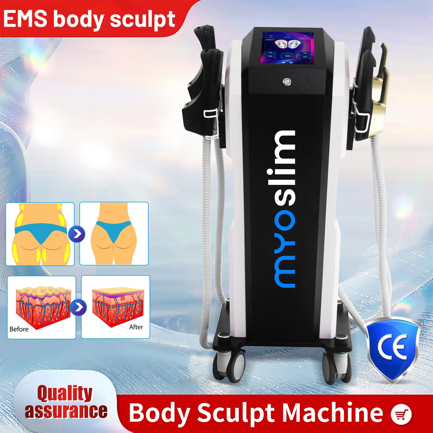 TAIXL Myoslim Portable EMS Muscle Slimming And Body Sculpting