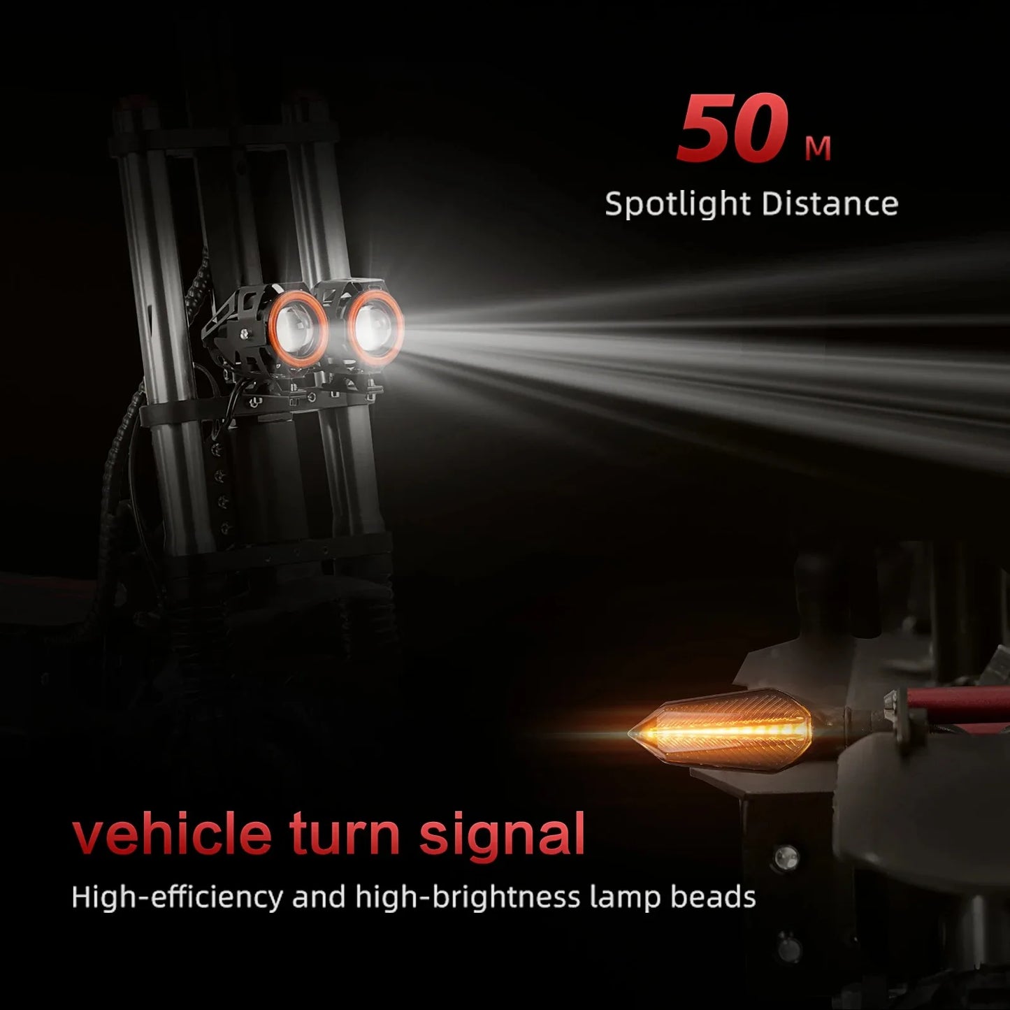 Boyueda S3 6000W Dual Motor Hydraulic Brake 60V Electric Scooter