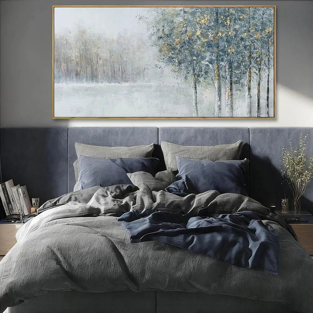 TIFICY Tree Of Life Wall Art Forest Canvas For Home